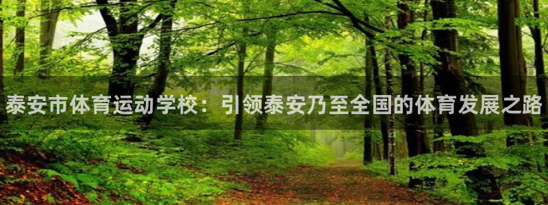 vsport体育官网下载联系电话：泰安市体育运动学校