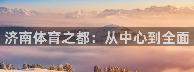 vsport体育官方正版app官网：济南体育之都：从中心到全